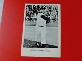 1961  ELSTON  HOWARD   TEAM  ISSUED  PHOTO   YANKEES  NM /  MINT  OR  BE... - £23.56 GBP