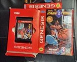 SEGA Genesis NBA HANG TIME Complete In Box CIB  Authentic Game - $17.81