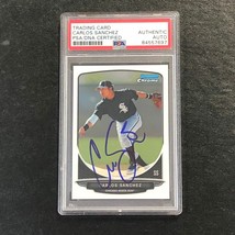 2013 Bowman Chrome #BCP109 Carlos Sanchez Signed Card PSA Slabbed Auto White Sox - £47.20 GBP