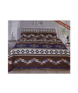 Southwestern Aztec Bohemian   Desert Tribal Quilted Bedspread Set 3-PC Set - £51.46 GBP+