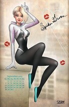 Nathan Szerdy SIGNED Marvel Comics Spiderman Art Print ~ Gwen Stacy Spider Gwen - £20.11 GBP