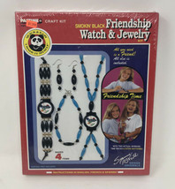 Vintage Pastime Crafts - Friendship Watch Necklace Craft Kit 1994 NEW 90... - $22.42