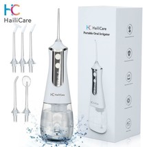 USB Rechargeable Electric Oral Irrigators Waterproof Teeth Cleaner Portable Dent - £32.49 GBP