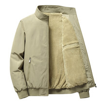 Collar Cotton-padded Coat Oversized Coat Men - £34.64 GBP+