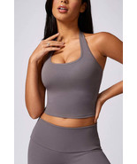 Halterneck running fitness yoga sports bras - $43.72 CAD