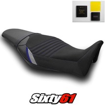 Yamaha MT09 Seat Cover and Gel 2021 2022 Front Black Blue Luimoto Tec-Grip Suede - £354.68 GBP