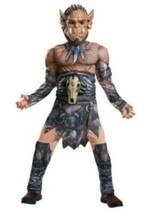 Boys Warcraft Durotan Muscle Warrior 3 Pc Halloween Costume-size 7/8 - £15.53 GBP