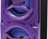 Sylvania Sp328-Purple, Double Subwoofer Heavy Bass, Bluetooth Connect, P... - £46.55 GBP