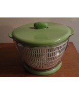KitchenAid Salad &amp; Fruit Spinner Storage Bowl Colander Strainer With Div... - £15.63 GBP