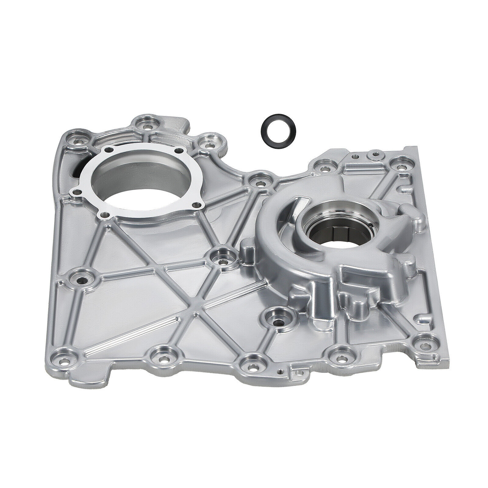 Engine Timing Chain Cover w/ Oil Pump for Chevy for Colorado for GMC for Saab