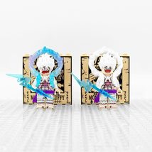 One Piece Luffy Gear 5 the Sun God Nika 2pcs Minifigures Building Toy - £7.83 GBP