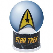 Star Trek Classic TV Command Insignia 45mm Water Snow Globe, NEW BOXED - £14.55 GBP