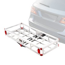 VEVOR Hitch Cargo Carrier - 500lb Trailer Hitch Mounted Rack with Waterproof - $150.99