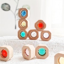 Building Blocks Transparent Acrylic Children&#39;s Educational Toys - £27.66 GBP+