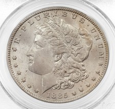 1885-O $1 Silver Morgan Dollar Graded by PCGS as MS-65! Gorgeous Coin - £214.23 GBP