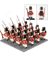 16pcs Napoleonic Wars Britain Army the British Fusilier Soldiers Minifig... - £54.90 GBP