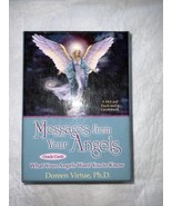 MESSAGES FROM YOUR ANGELS ORACLE CARDS DOREEN VIRTUE 44-DECK GUIDEBOOK T... - £30.96 GBP