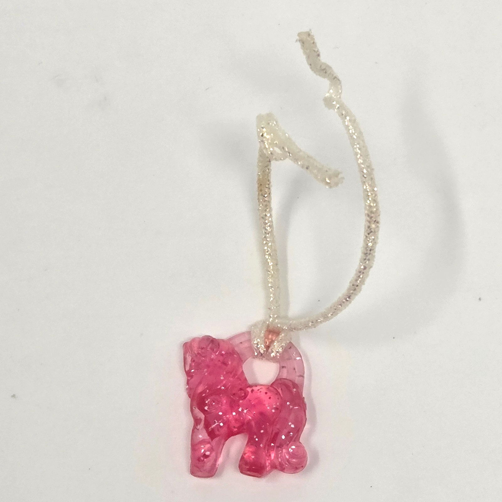 MY LITTLE PONY G3 HASBRO GLITTER SPARKLE CHARM NECKLACE FOR PONIES PINK Item image 3