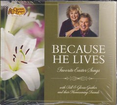 Because He Lives: Favorite Easter Songs with Bill &amp; Gloria Gaither(Christian CD) - £12.31 GBP
