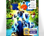 Rio 2 (Blu-ray/DVD, 2014, Widescreen) Like New w/ Slip !   Anne Hathaway - $6.78