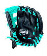 Baseball Glove Black And Green Verge - $4.94