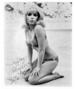 STELLA STEVENS autographed b/w 8x10 bikini circa 1960&#39;s portrait - $550.13 MXN