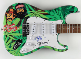 Cheech Marin &amp; Tommy Chong Signed 39&quot; Custom Electric Guitar (JSA COA) !!! - £1,598.70 GBP