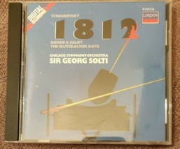 Tchaikovsky: 1812, Romeo &amp; Juliet, The Nutcracker Suite [Audio CD] Sir Georg Sol - £13.11 GBP