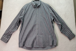 Jos. A. Bank Shirt Mens Large Multi Plaid Traditional Fit Collar Button Down EUC - $18.48