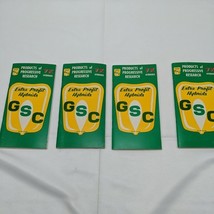 (4) Vintage GSC Extra Profit 7X Hybrids Corn Data Memo Notebooks Illinois  - £11.86 GBP