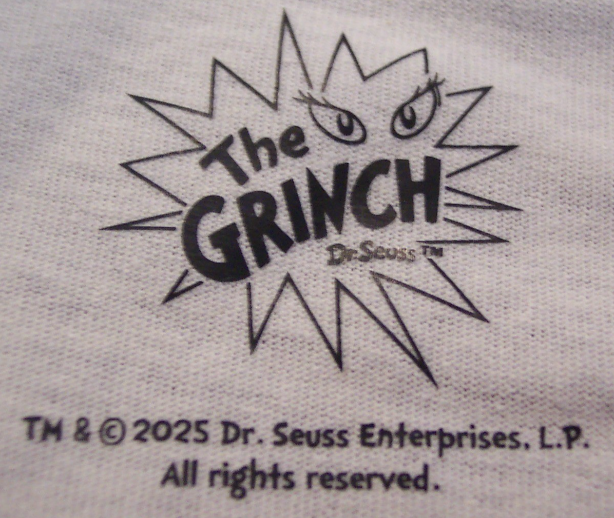 Dr. Seuss THE GRINCH WHO STOLE CHRISTMAS Max Dog T-Shirt LARGE NEW w/ TAG Item image 4