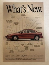 1995 Chevrolet Chevy Cavalier Car Vintage Print Ad Advertisement pa31 - $7.91