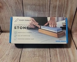 SHARP PEBBLE. Knife Sharpening Stone Kit Grit 1000/6000 Wet Stone. &quot;NEW&quot;... - £28.12 GBP