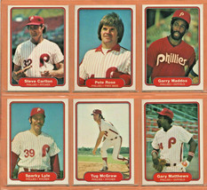 1982 1983 Fleer Philadelphia Phillies Team Set Lot 26 Pete Rose Steve Carlton ! - £5.57 GBP