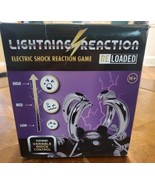 Lightning Reaction Reloaded Party Game Electric Shock Reaction Game 4-Player CIB - $19.39
