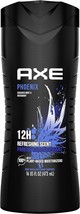 AXE Body Wash 12h Refreshing Scent Phoenix Crushed Mint and Rosemary Men... - $15.99