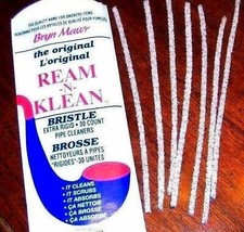 30 BRYN MAWR Original REAM-N-KLEAN PIPE CLEANERS Rigid Hard BRISTLE ream... - $22.09