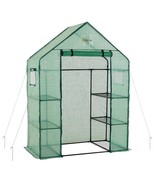 3 Tiers 6 Shelves Mini Walk In Portable Outdoor Greenhouse Plant House, ... - $2,292.82 MXN
