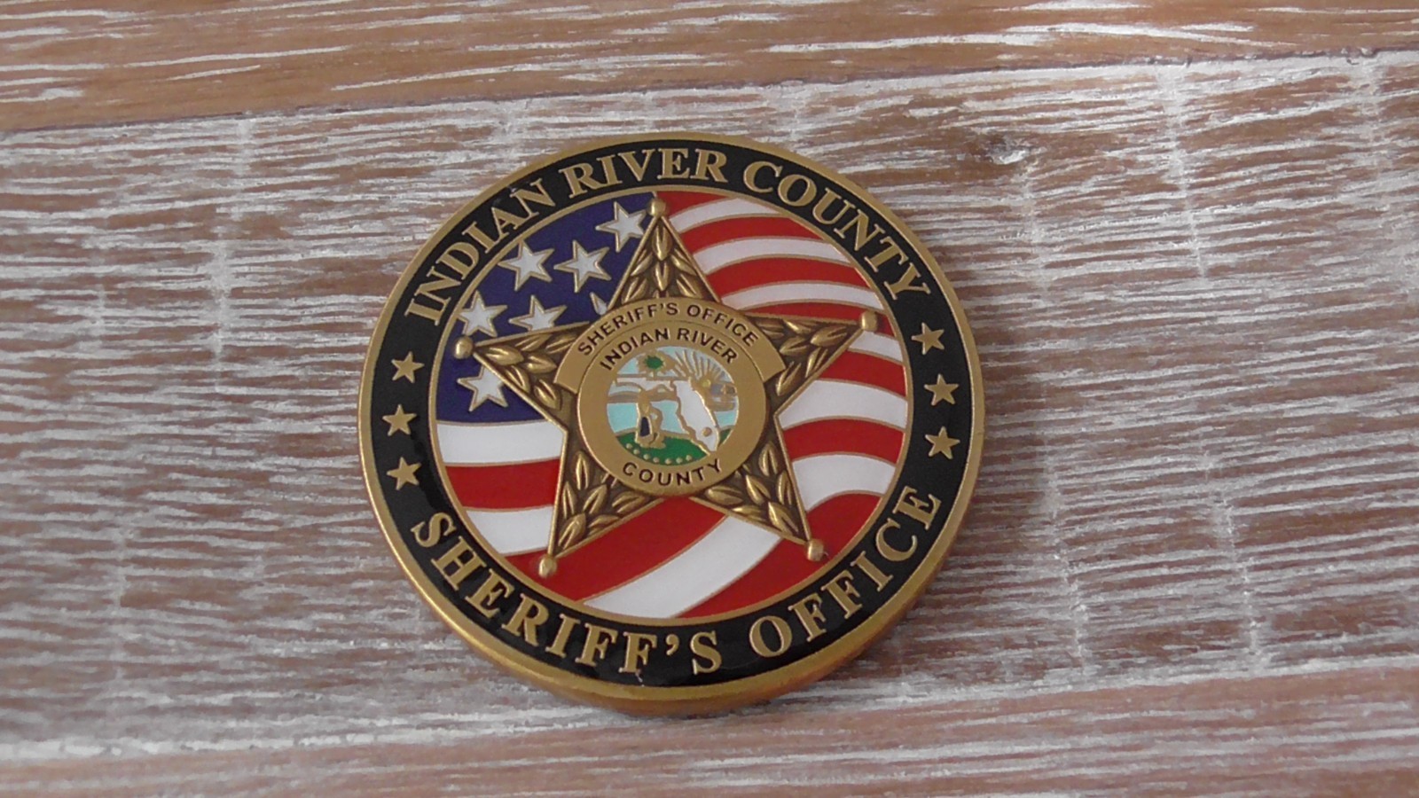 Indian River County Sheriffs Office FL Challenge Coin #C696 - $34.64