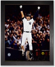 The Captain Of The New York Yankees, Derek Jeter, Plays In, Framed 8X10 Photo. - £38.28 GBP