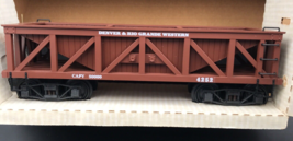 Delton G Scale Hopper Car #4252 Denver &amp; Rio Grande Western Railroad DRGW w/ Box - £44.83 GBP