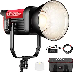 Gvm Photography Lighting 300W Bi-Color Studio Lights With 45Standard Ref... - $720.99