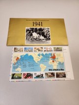 1941 World War II 50th Anniversary Commemorative Series USPS Stamp Set - £8.54 GBP