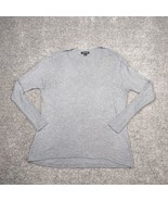 Trouve Sweater Women Small Gray Angora Rabbit Hair Blend - $18.99