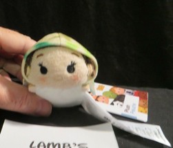  Disney Parks Authentic USA Princess Leia Star Wars Endor Tsum Tsum 3.5&quot; plush - £16.65 GBP