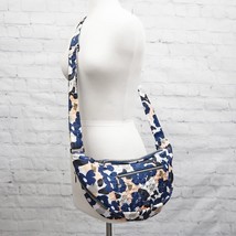 ❤️ LUG Floral Multi Boomerang Sling RFID Blue White Chevron - $39.99