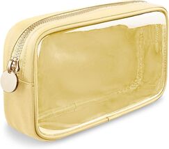 PRRQFJZS Clear Waterproof Makeup Bag Travel Organizer Zipper Yellow - €11,18 EUR PRRQFJZS Clear Waterproof Makeup Bag Travel Organizer Zipper Yellow - €11,18 EUR