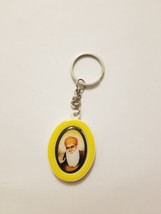 SIKH RELIGIOUS Guru Nanak Golden Temple Yellow Oval KEY RING Singh Key C... - £5.66 GBP