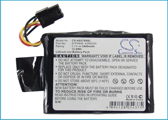 Replacement Battery For Ibm 0648 3.7V 3400Mah / 12.58Wh Raid Controller Battery - $58.99