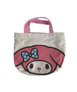 Sanrio Original My Melody Canvas Tote Bag Handbag Small Child&#39;s 2015 10 ... - £11.00 GBP